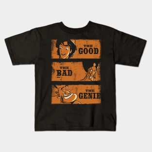 The Good,the Bad,The Genie Kids T-Shirt